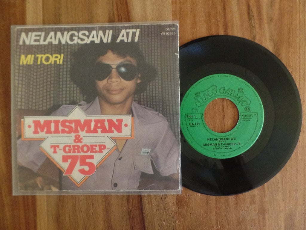 single Misman* & T-Groep-75 – Nelangsani Ati*, Ophalen of Verzenden, Gebruikt, 7 inch, R&B en Soul