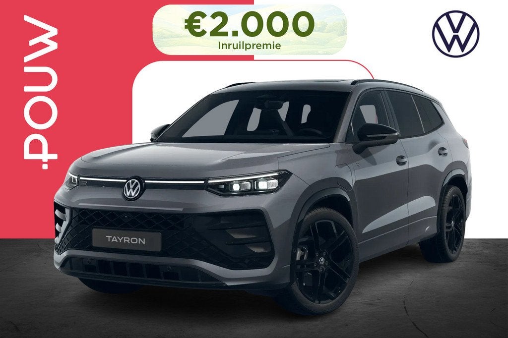 Volkswagen Tayron 1.5 eHybrid 272pk R-Line Edition | Panoram, 12 maanden, Stof, 1498 cc, 4 cilinders