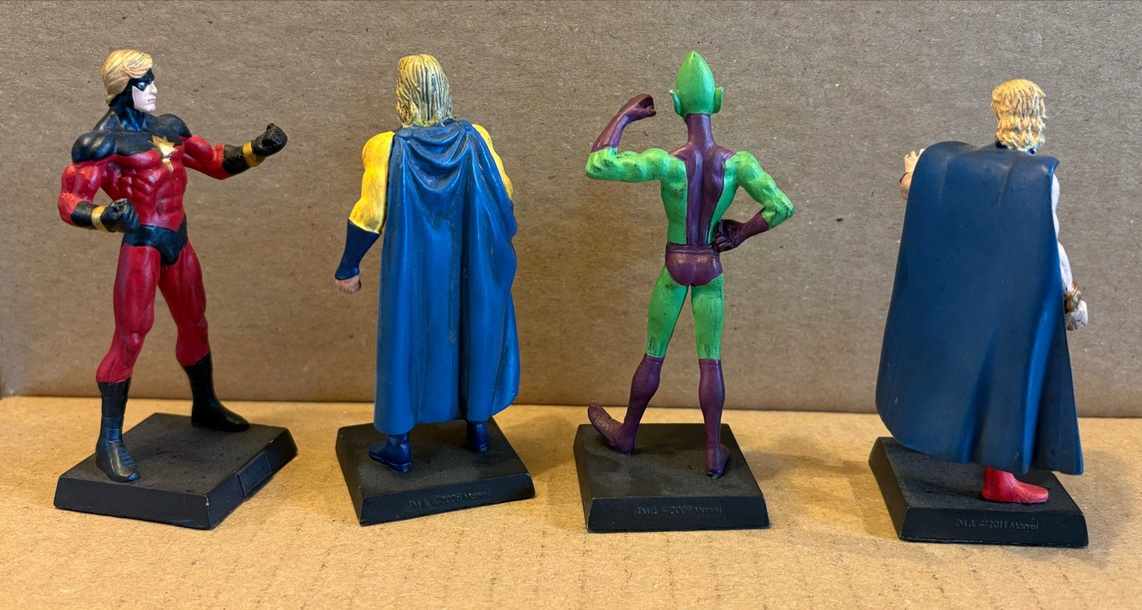 Marvel Superhelden Beeldjes Set - 4 Stuks, Verzenden, Gebruikt