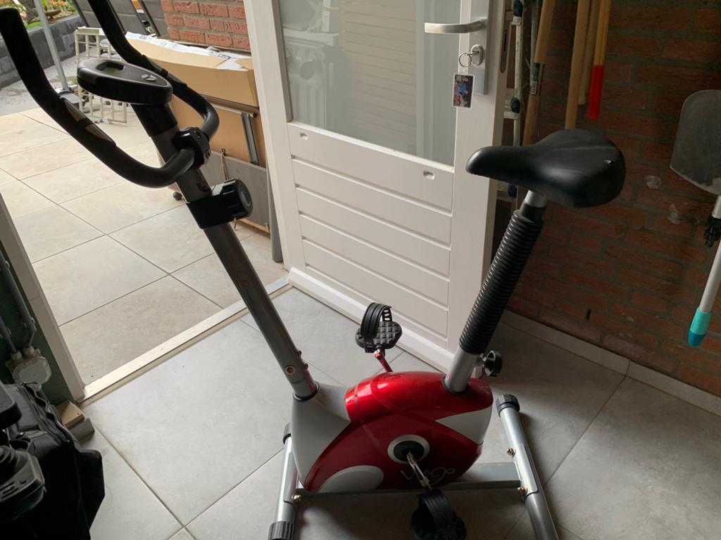 Hometrainer, Ophalen, Gebruikt, Aluminium, Hometrainer