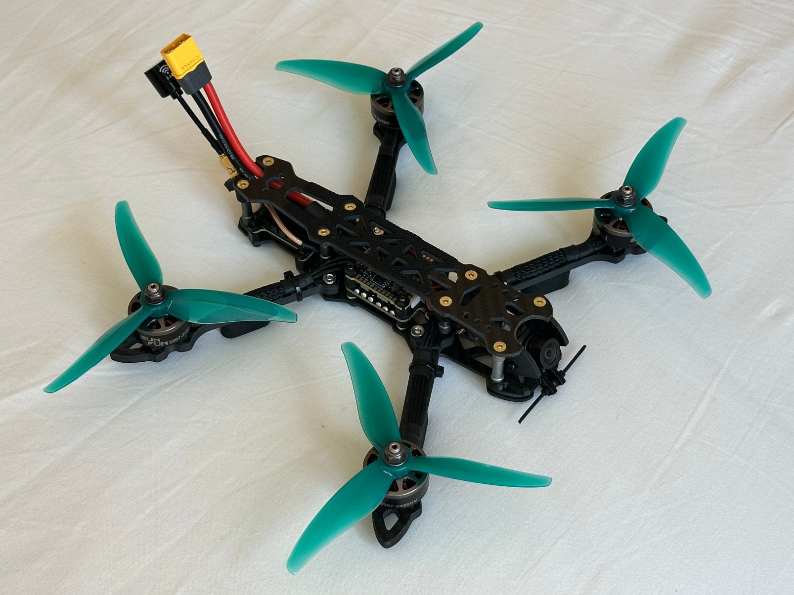 MARK4 5 inch Freestyle analoog FPV Drone - Nieuw, Elektro, Quadcopter of Multicopter, Nieuw, Ophalen of Verzenden