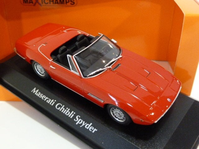 Maxichamps Minichamps Maserati Ghibli  Spyder 1:43 940123330, Ophalen of Verzenden, Nieuw, Auto, MiniChamps