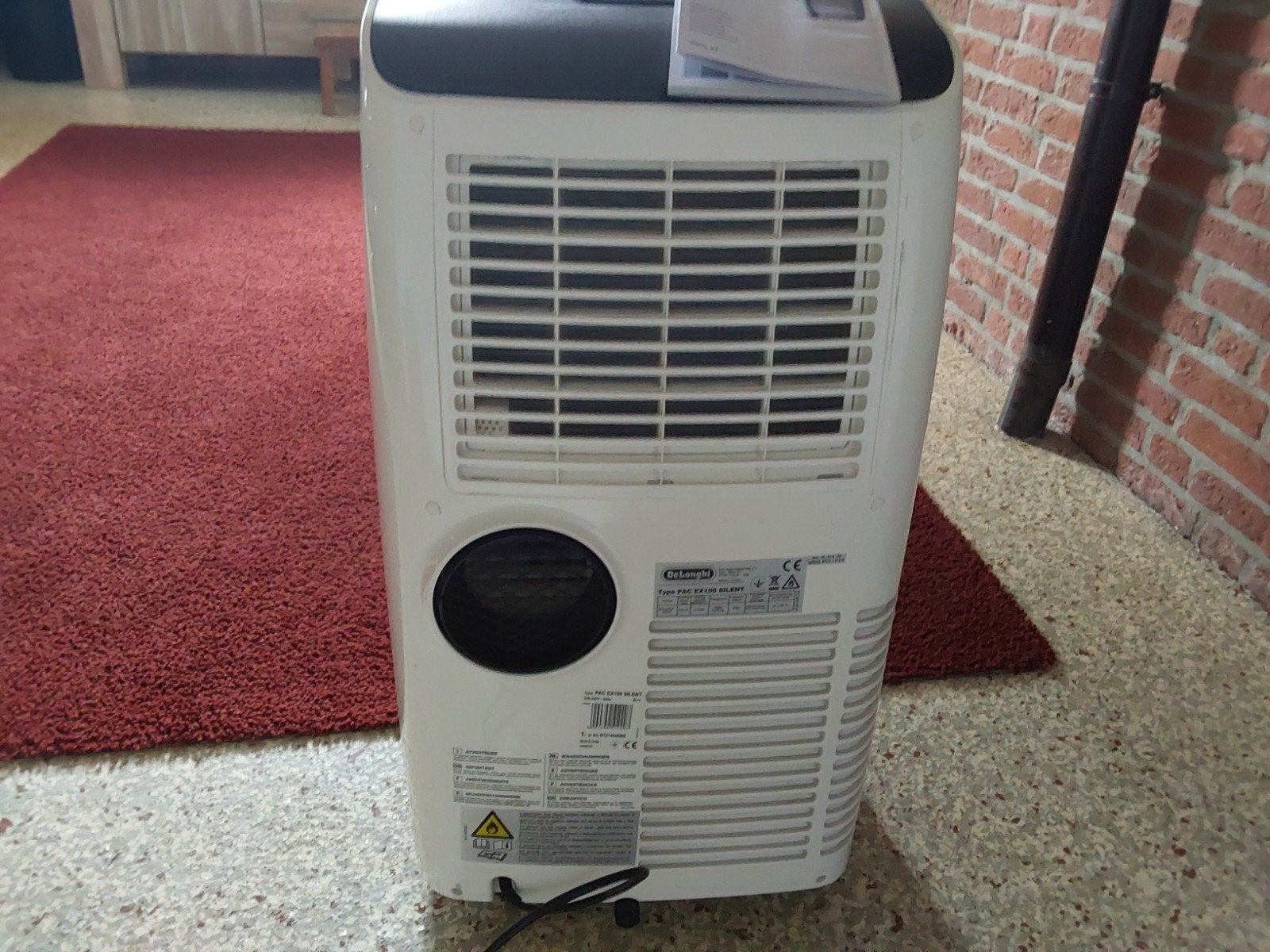De'Longhi Pinguino Mobiele Airco - Krachtige Koeling, Witgoed en Apparatuur, Ophalen, Gebruikt, Timer, 3 snelheden of meer