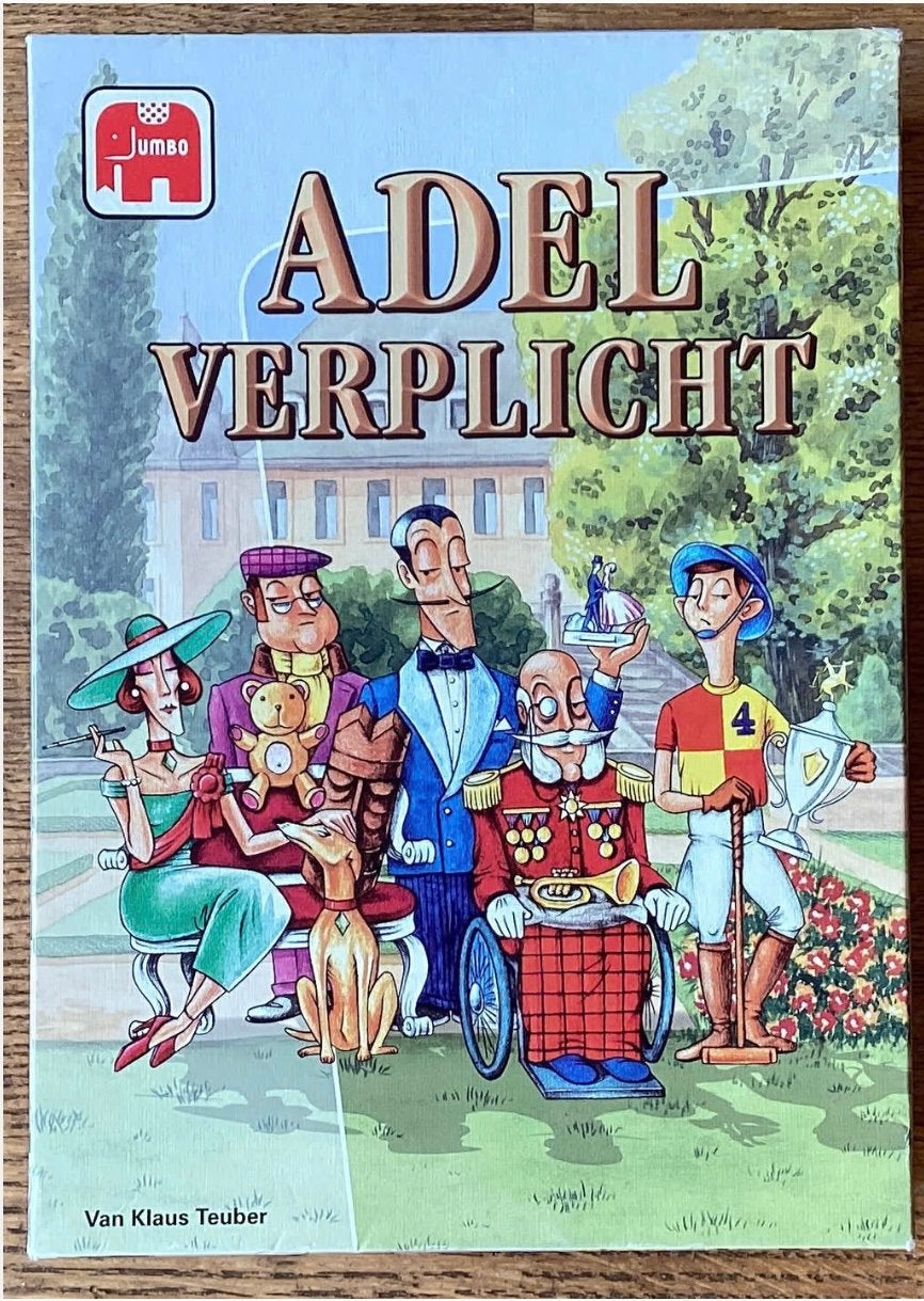 Bordspel Adel Verplicht, Ophalen of Verzenden, Zo goed als nieuw