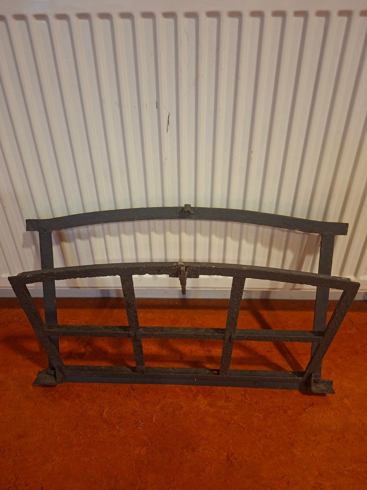 2x Antiek gietijzeren stalraam (65 x 40 cm) – 6-vaks getoogd, Ophalen