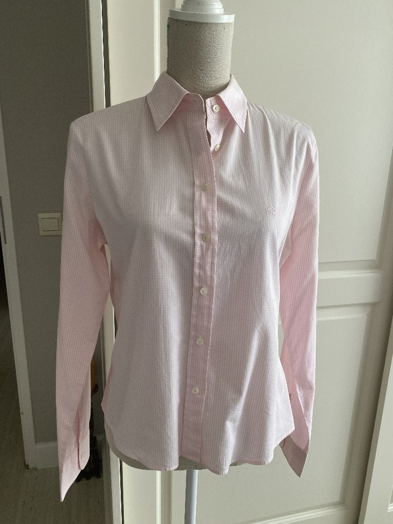 Roze blouse Maat 38 Benetton, Maat 38/40 (M), Benetton, Ophalen of Verzenden, Zo goed als nieuw