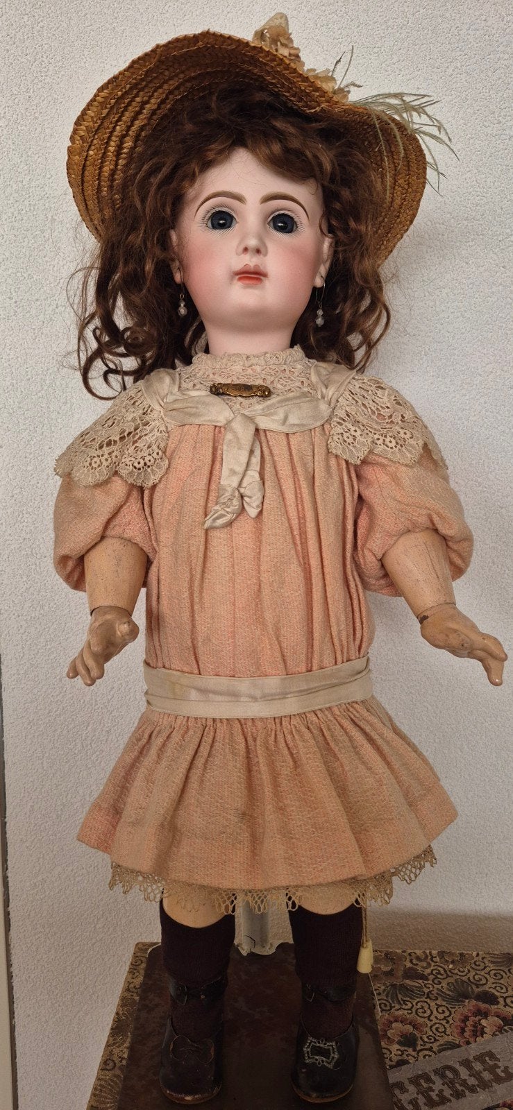Antieke Depose Tete Jumeau pop - 58cm, Ophalen of Verzenden, Gebruikt, Overige typen