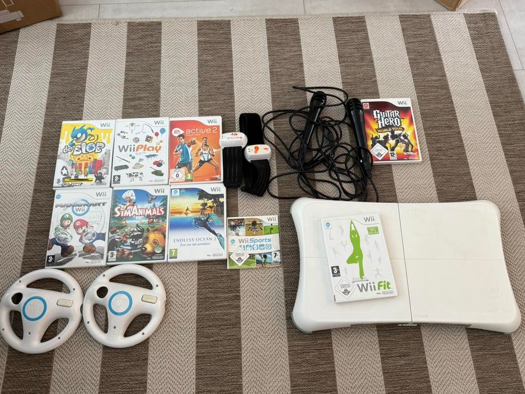 Wii Games en accessoires, Spelcomputers en Games, Ophalen of Verzenden, Zo goed als nieuw, Sport, 3 spelers of meer