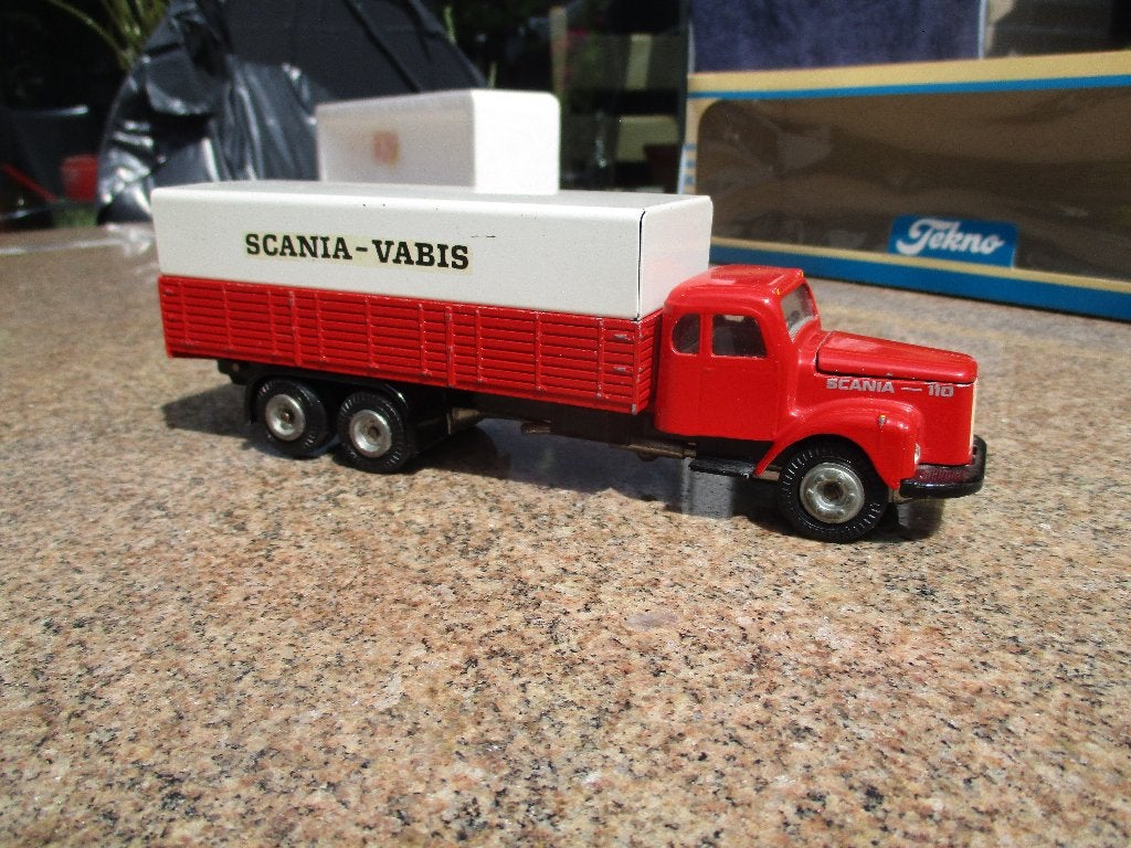Tekno Denmark Scania Vabis 110 ( bakwagen, Verzenden, Gebruikt, Bus of Vrachtwagen, Tekno