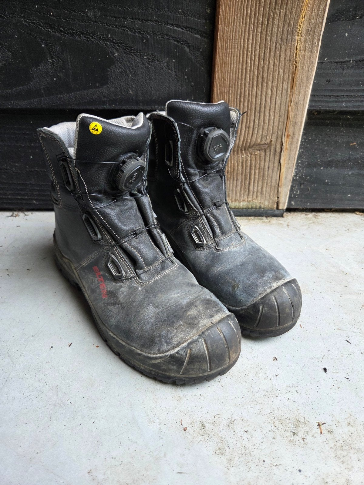Elten Werkschoenen Maat 43 S3 SC 14 09/2023, Doe-het-zelf en Verbouw, Ophalen of Verzenden, Gebruikt