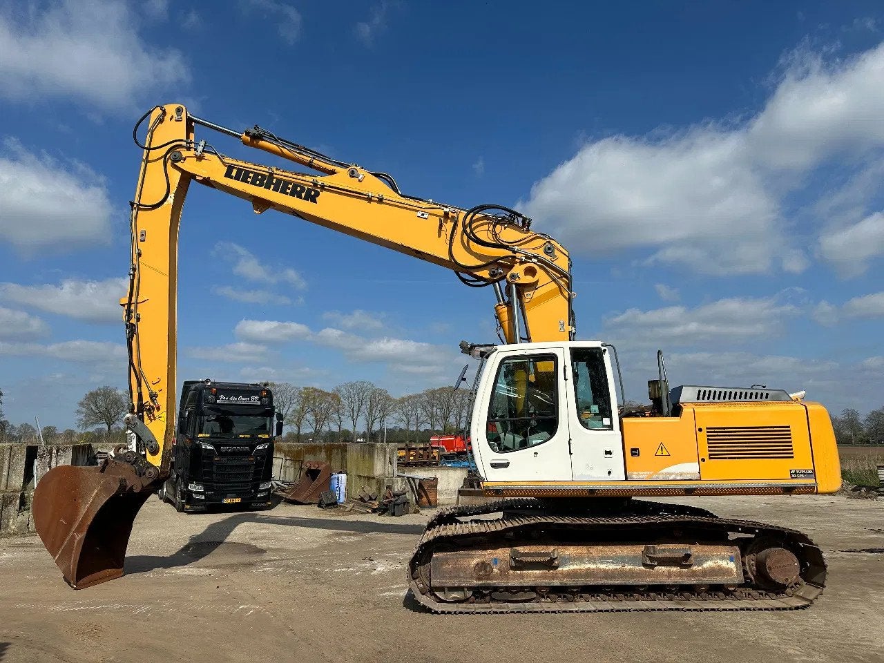 Liebherr R934C HDSL (bj 2009), Graafmachine
