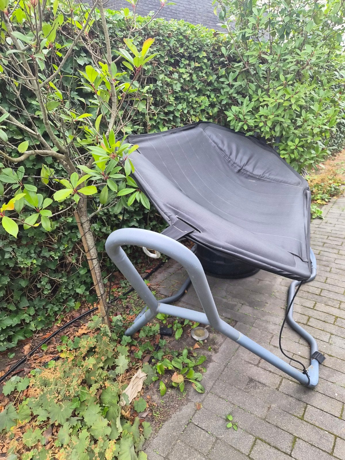 Grote stevige hangmat met standaard, Tuin en Terras, Ophalen, Gebruikt, Meerpersoons, Met standaard