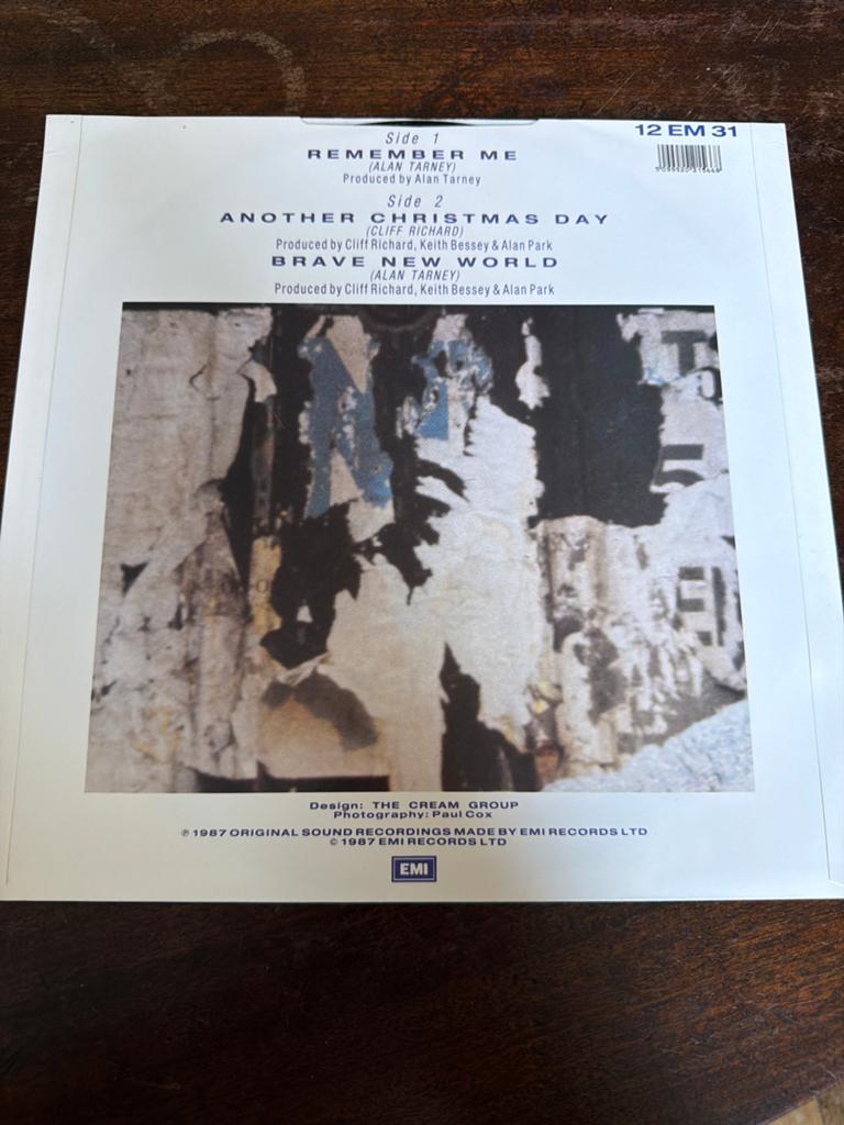 Cliff Richard - Remember Me 12" Maxi-Single (1987), Gebruikt, Maxi-single, 1980 - 1989, Ophalen of Verzenden