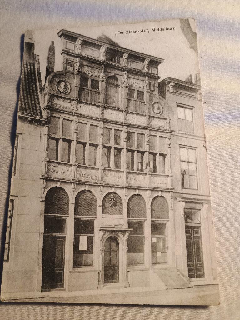 Middelburg de steenrots, Verzenden, 1920 tot 1940, Gelopen, Zeeland