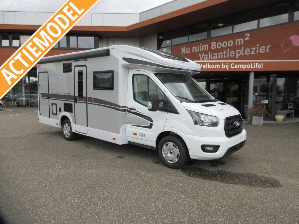 McLouis Avantgarde 321 quot;Open Spacequot; indeling, Automaat, Douche, Ford, Tot en met 2