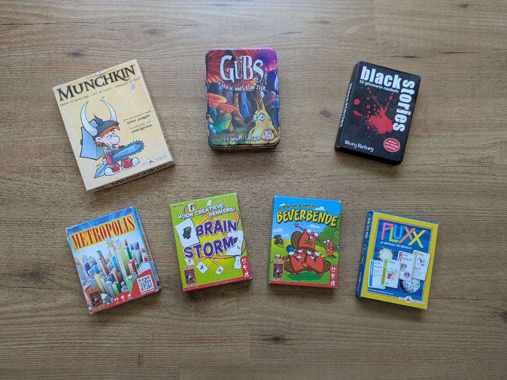 5 kleine spelletjes, Vijf spelers of meer, Ophalen, Gebruikt
