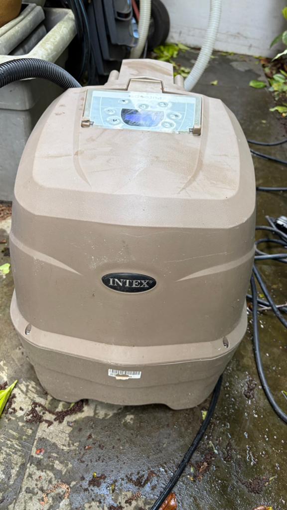 Intex jacuzzi pomp/verwarming, Tuin en Terras, Ophalen of Verzenden