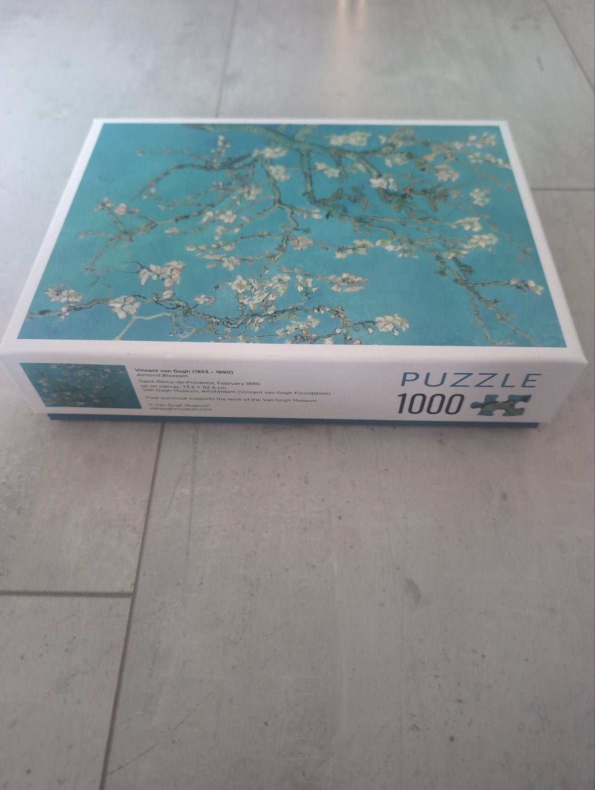Vincent van Gogh Amandelbloesem Legpuzzel 1000 stukjes, Ophalen, 500 t/m 1500 stukjes, Zo goed als nieuw, Legpuzzel