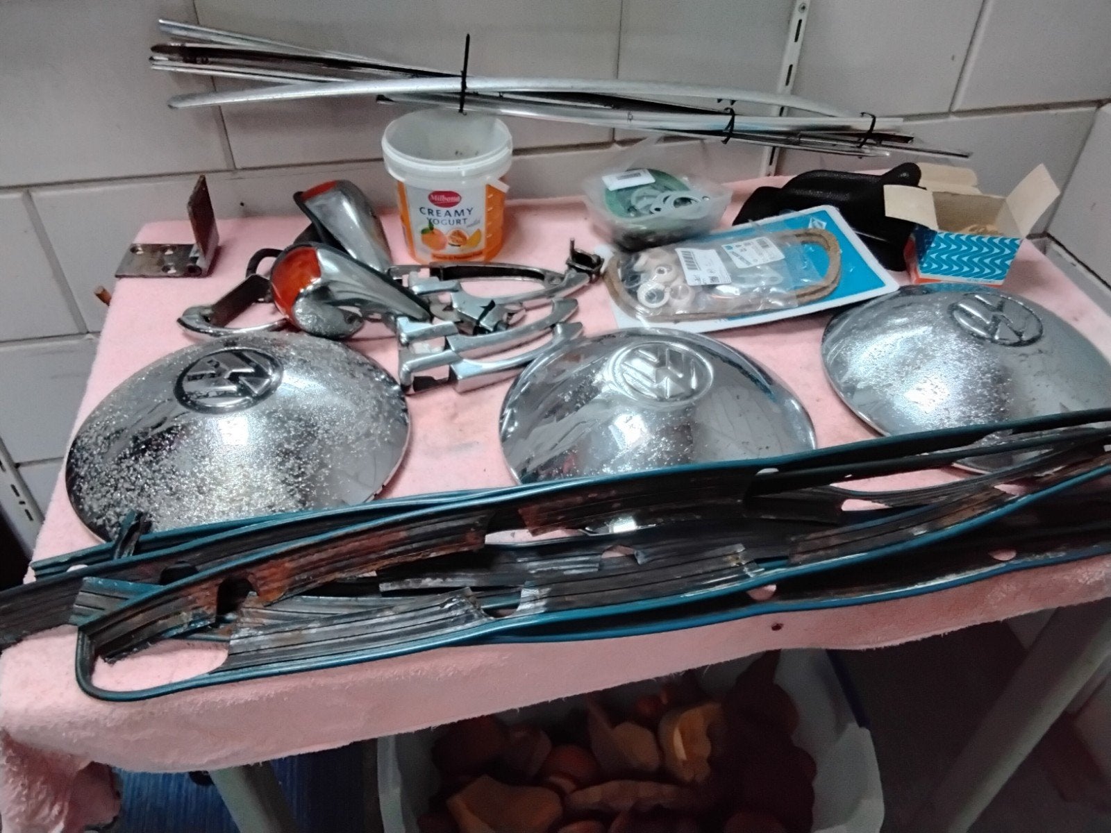 VW Kever onderdelen - diverse items uit ca. 1965, Ophalen of Verzenden