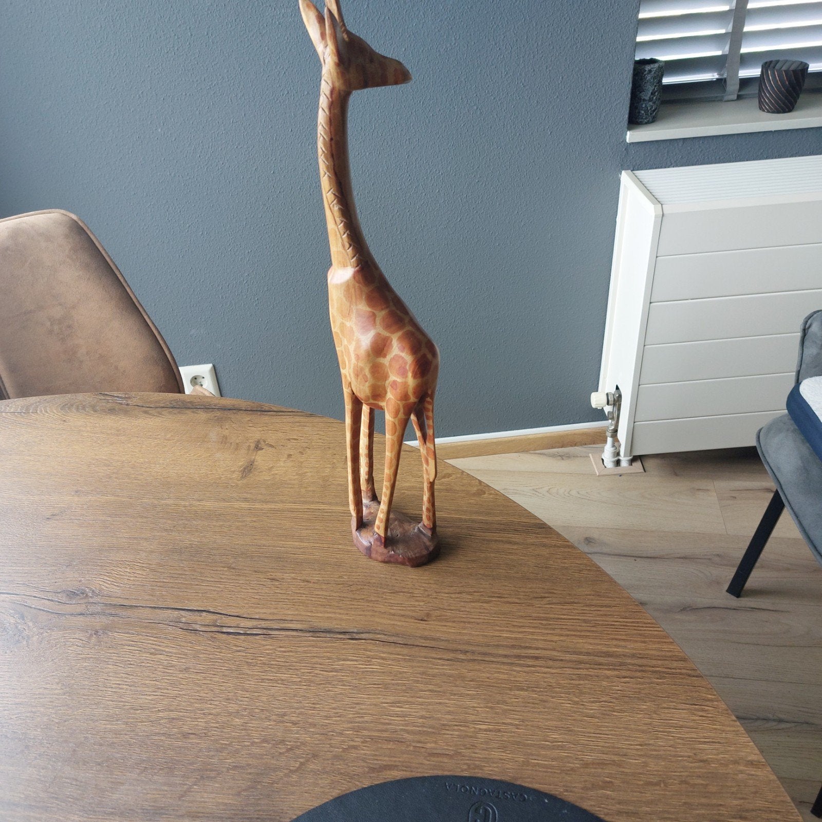 houten GIRAFFE!, Antiek en Kunst, Kunst | Beelden en Houtsnijwerken, Ophalen