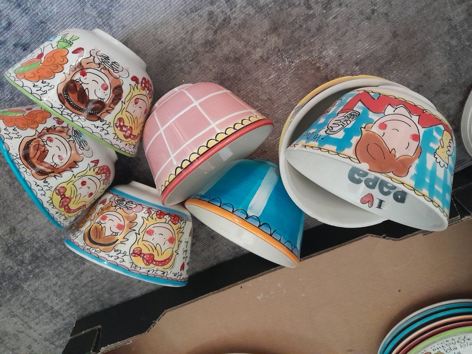 blond Amsterdam doos vol, Huis en Inrichting, Ophalen, Aardewerk, Bord(en)
