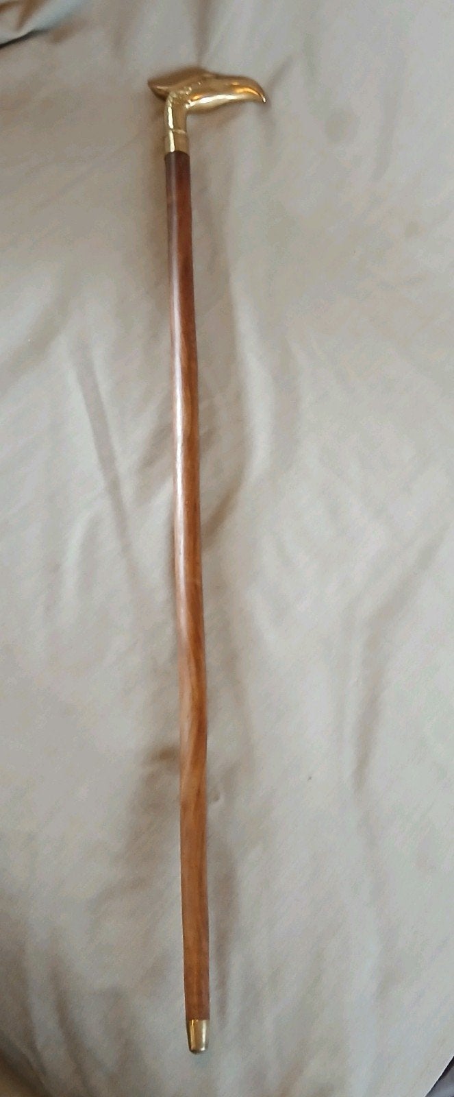 Vintage wandelstok "Kop van Adelaar", Ophalen of Verzenden