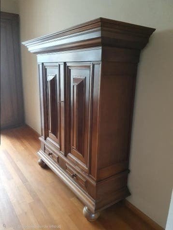Groenlose kast - reeds gedemonteerd, Antiek en Kunst, Ophalen