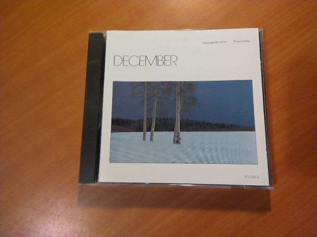 CD George Winston. December. Piano Solos, Ophalen of Verzenden, Zo goed als nieuw, Gospel