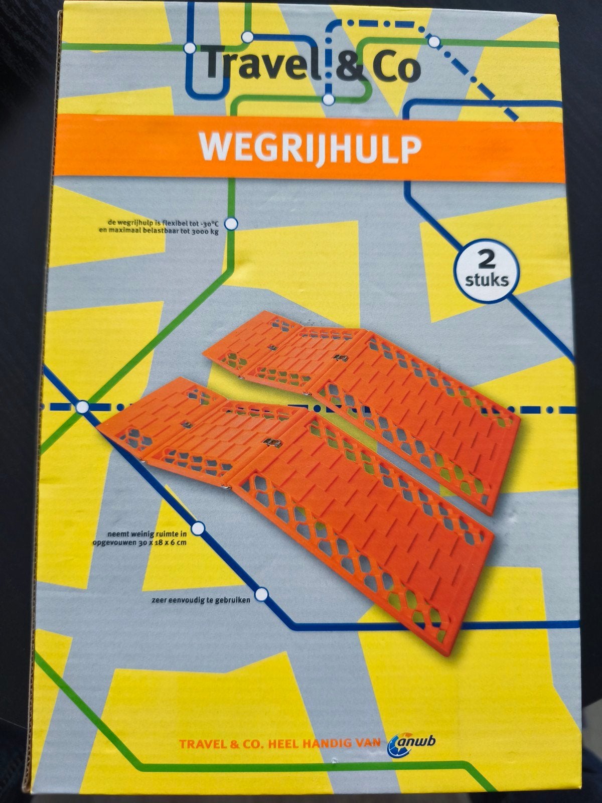 Travel & Co. ANWB Wegrijhulp - Flexibel tot 3000kg, Ophalen, Nieuw