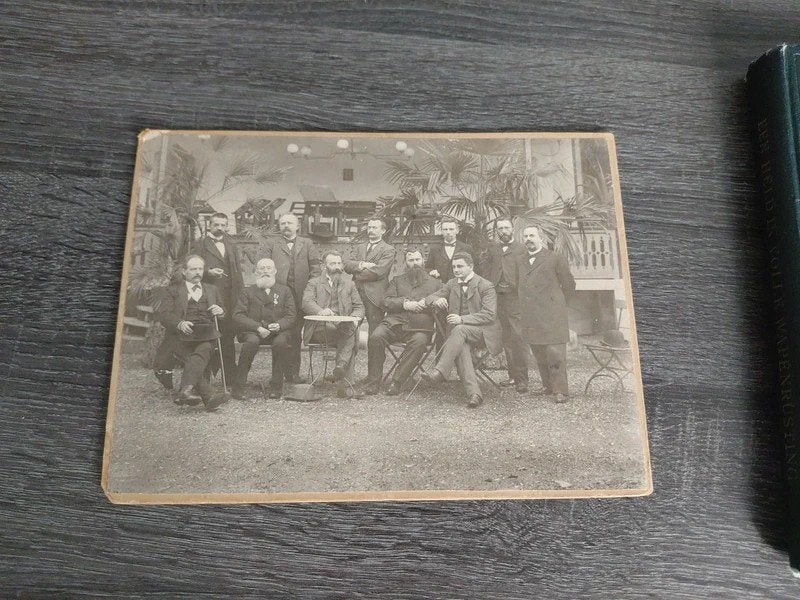 Patrimonium - Groepsfoto met o.a. van Vliet, Ophalen of Verzenden