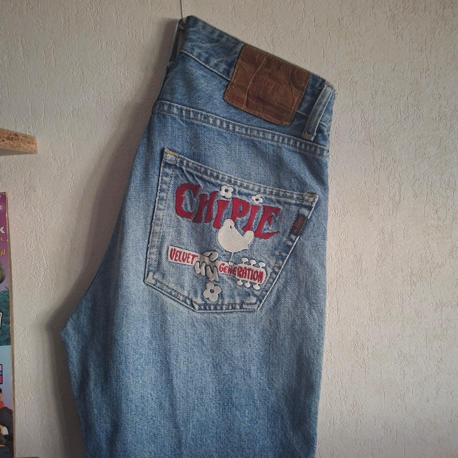 Vintage Chipie Jeans spijkerbroek Jaren 90, Kleding | Heren, Spijkerbroeken en Jeans, Ophalen of Verzenden, Blauw, W33 - W34 (confectie 48/50)