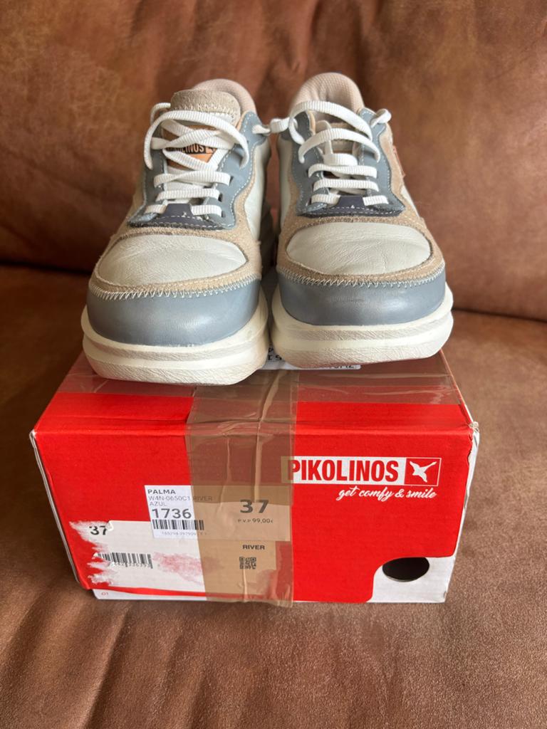 Pikolinos sneakers maat 37 - zeer goed en in doos, Ophalen of Verzenden, Nieuw, Beige, Sneakers of Gympen