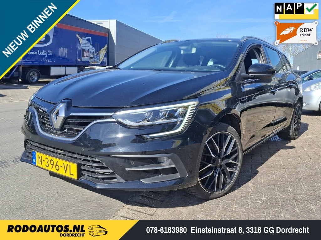Renault Mégane Estate 1.0 TCe Business Zen MOTORPROBLEEM!, 1224 kg, Gebruikt, Zwart, Origineel Nederlands