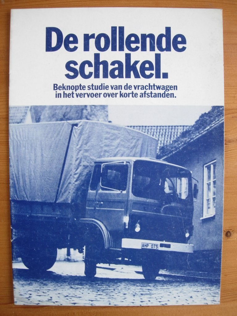 Volvo Truck Transport Brochure ca 1977 - F4 F6 F7, Volvo, Zo goed als nieuw, Volvo, Ophalen of Verzenden