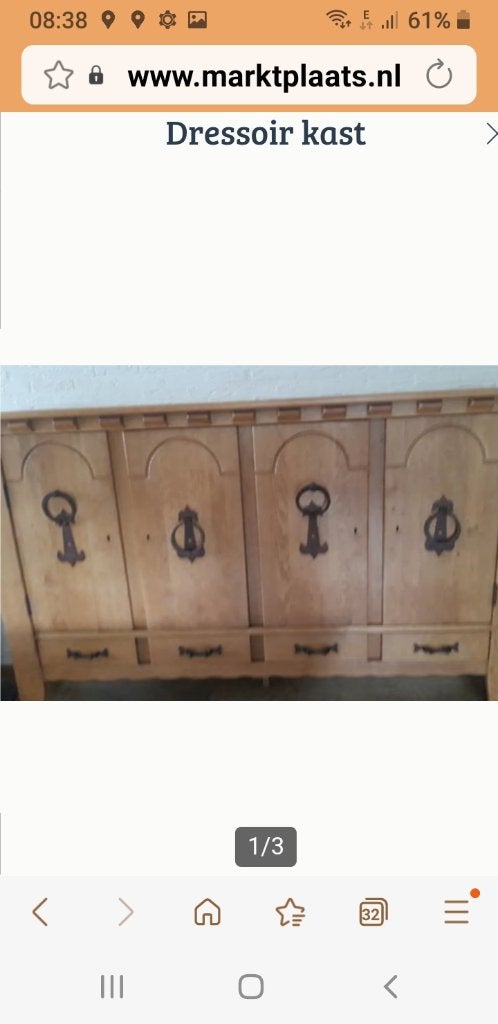 dressoir, licht eiken, modern, Huis en Inrichting, Ophalen, 100 tot 150 cm, Modern, licht eiken, Eikenhout