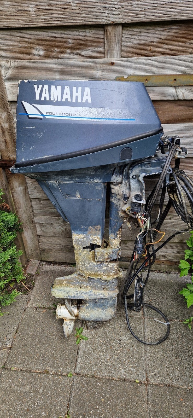Yamaha 9.9 pk 4 takt voor onderdelen, Ophalen, Gebruikt, Motor en Techniek, Zeilboot of Motorboot