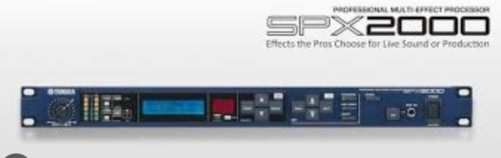 Yamaha SPX 2000 96Khz hele SPX FX + meer, Muziek en Instrumenten, Effecten, Ophalen of Verzenden, Zo goed als nieuw, Multi-effect