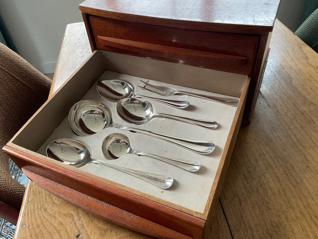 Gerritsen en van Kempen Elfina  DINERBESTEK, Antiek en Kunst, Ophalen of Verzenden
