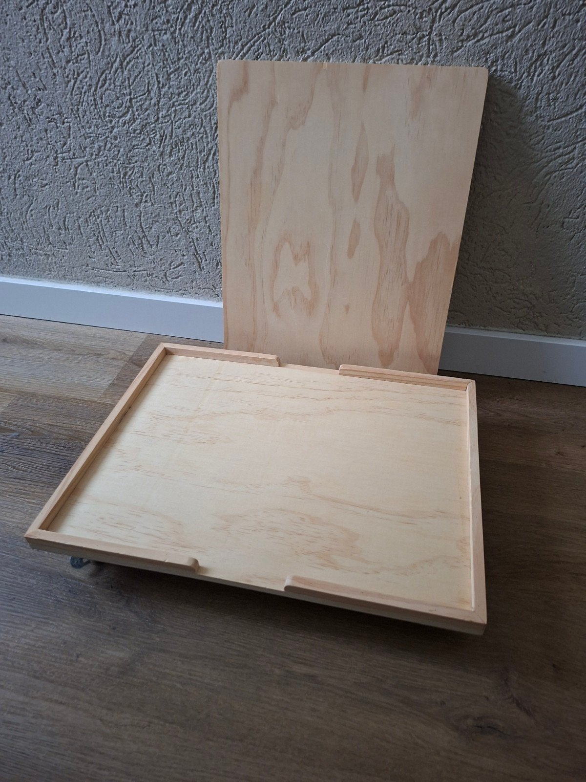 Karretje voor Hema klapkratjes (excl. kratjes), Ophalen, Gebruikt, Hout