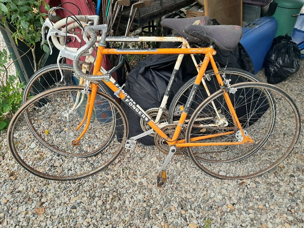 Fongers racefiets, Ophalen, Velgrem