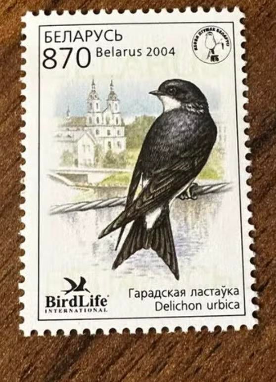 Wit-Rusland 2004 Postfris vogels zwaluw, Ophalen of Verzenden, Overige landen, Postfris