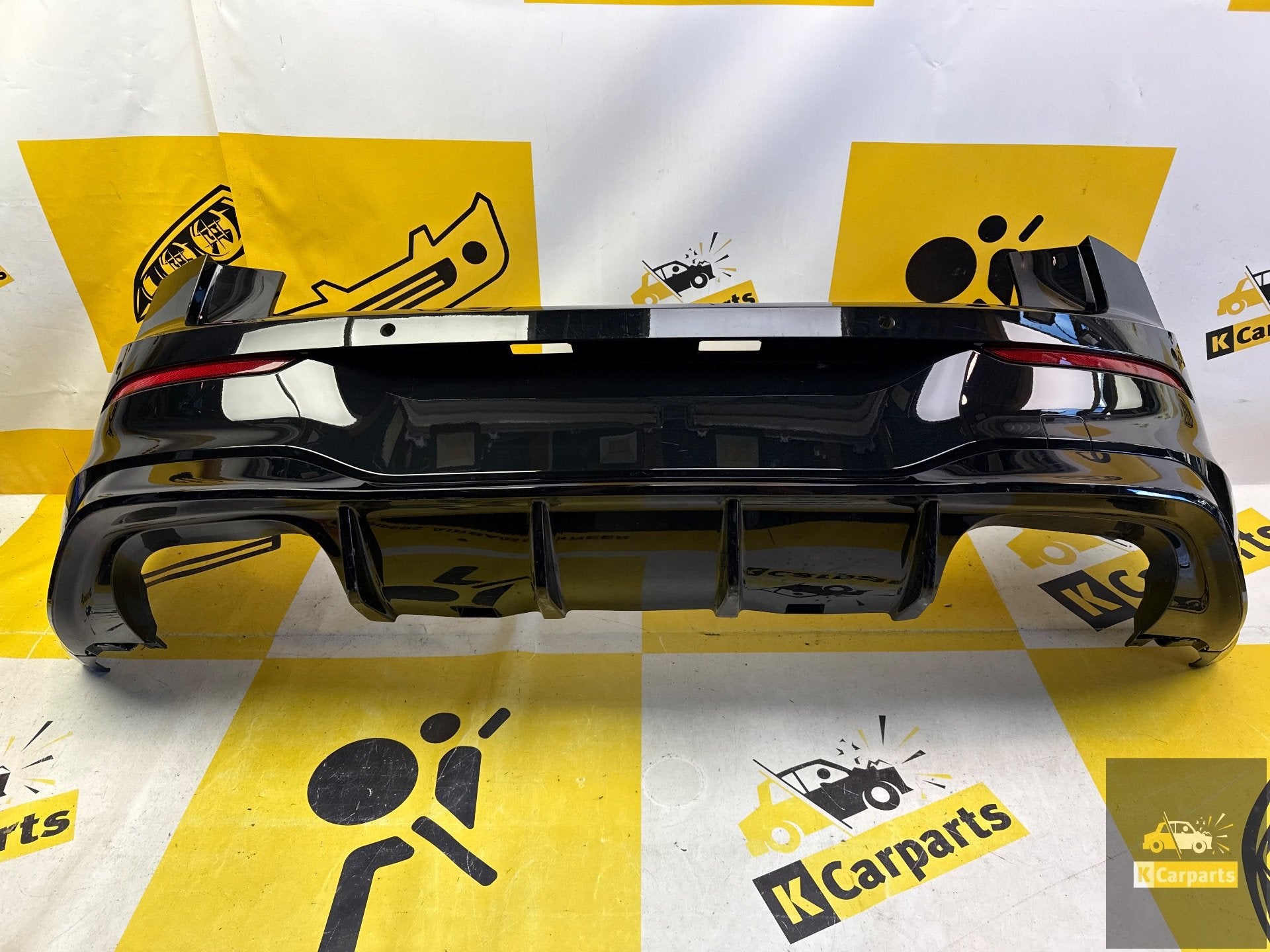 VW Golf 8 R VIII R R20 6XPDC Bumper 5H6807421E Achterbumper, Gebruikt, Volkswagen, Volkswagen AG, Achter