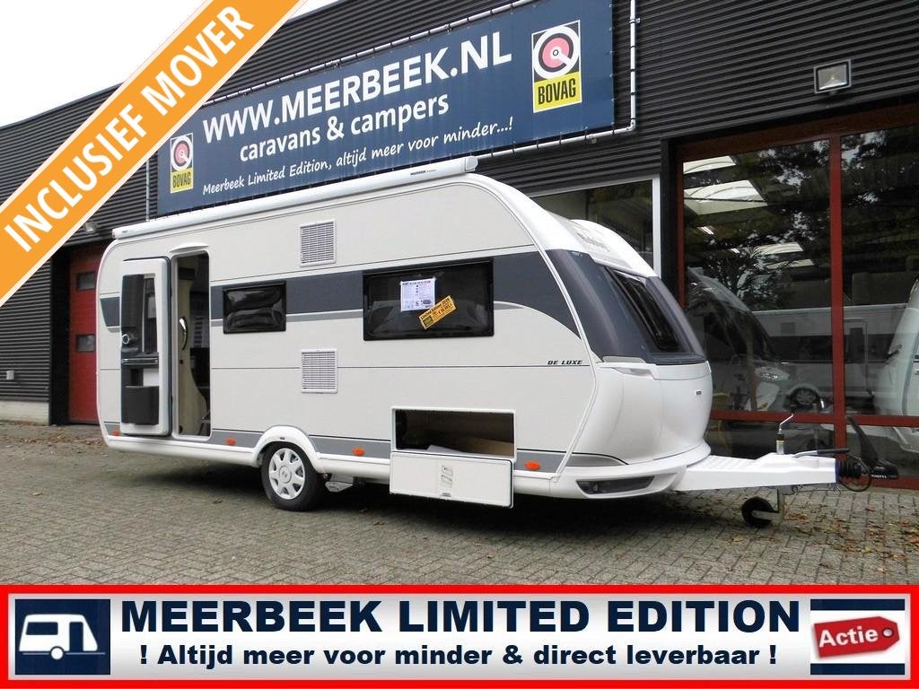 Hobby De Luxe 495 UL 4289,=KORTING AIRCO+THULE, Schokbreker, Rondzit, Hobby, Particulier