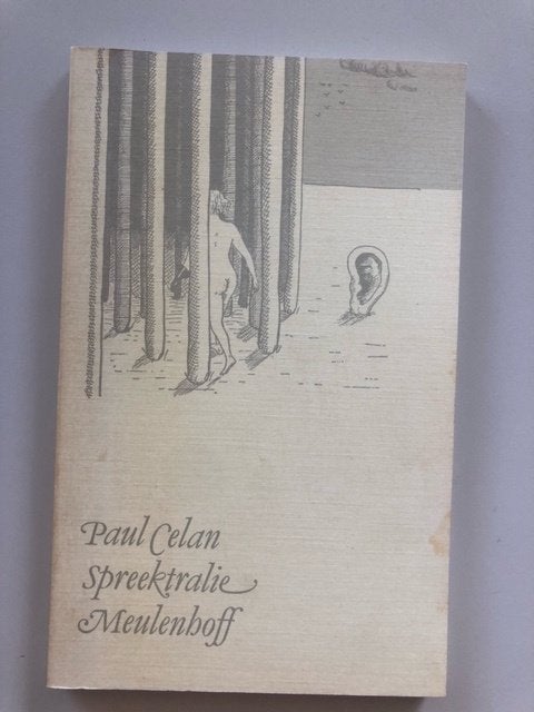 Paul Celan: Spreektralie, Ophalen of Verzenden, Zo goed als nieuw