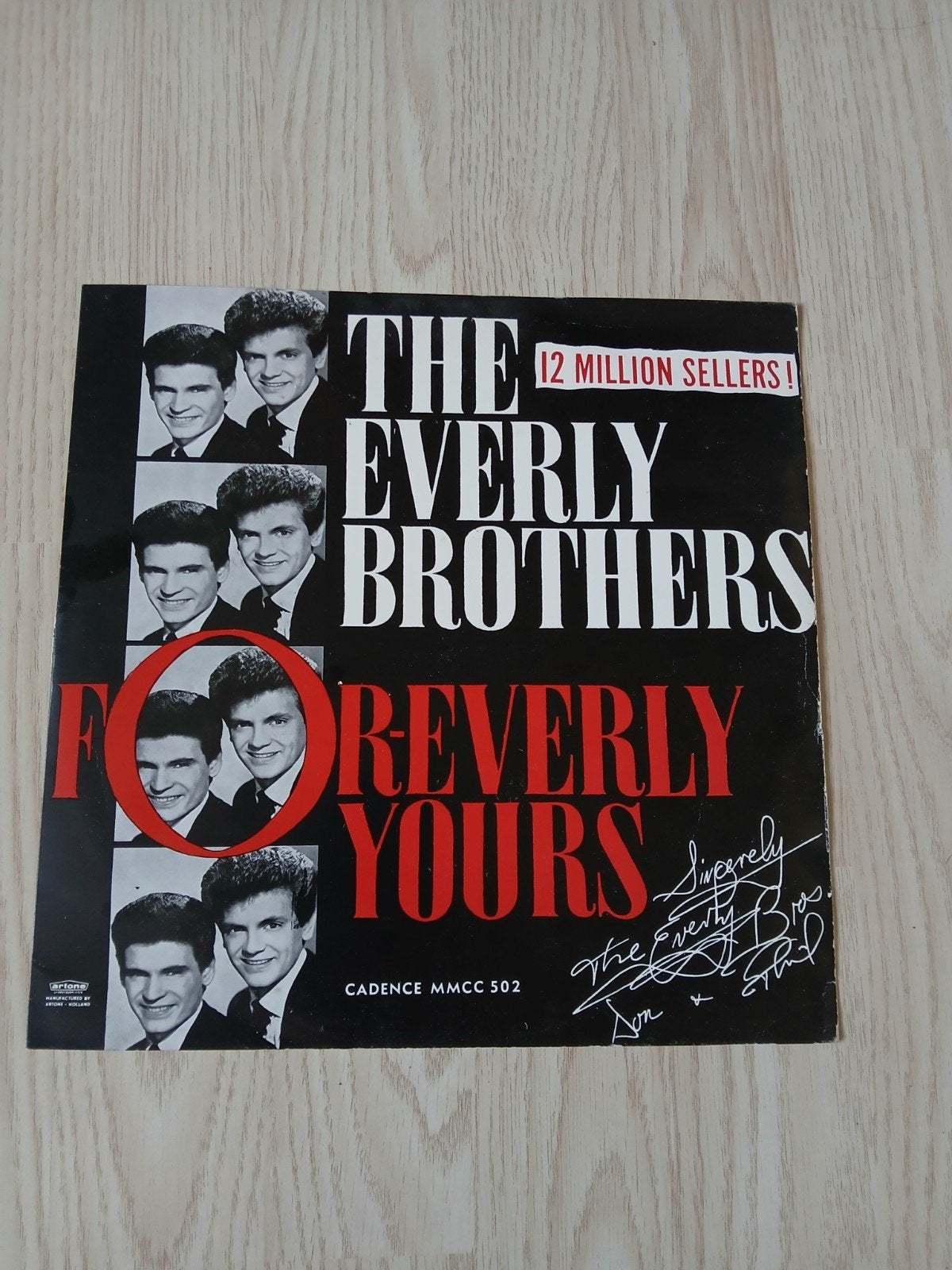Zeldzame 10' lp van The Everly Brothers, Cd's en Dvd's, Vinyl | Pop, Ophalen of Verzenden, Zo goed als nieuw