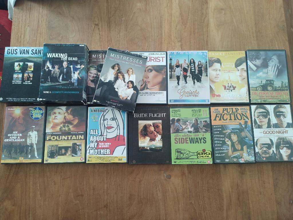 dvd's voor vakantie ? serie en film series en films, Alle leeftijden, Ophalen of Verzenden, Gebruikt