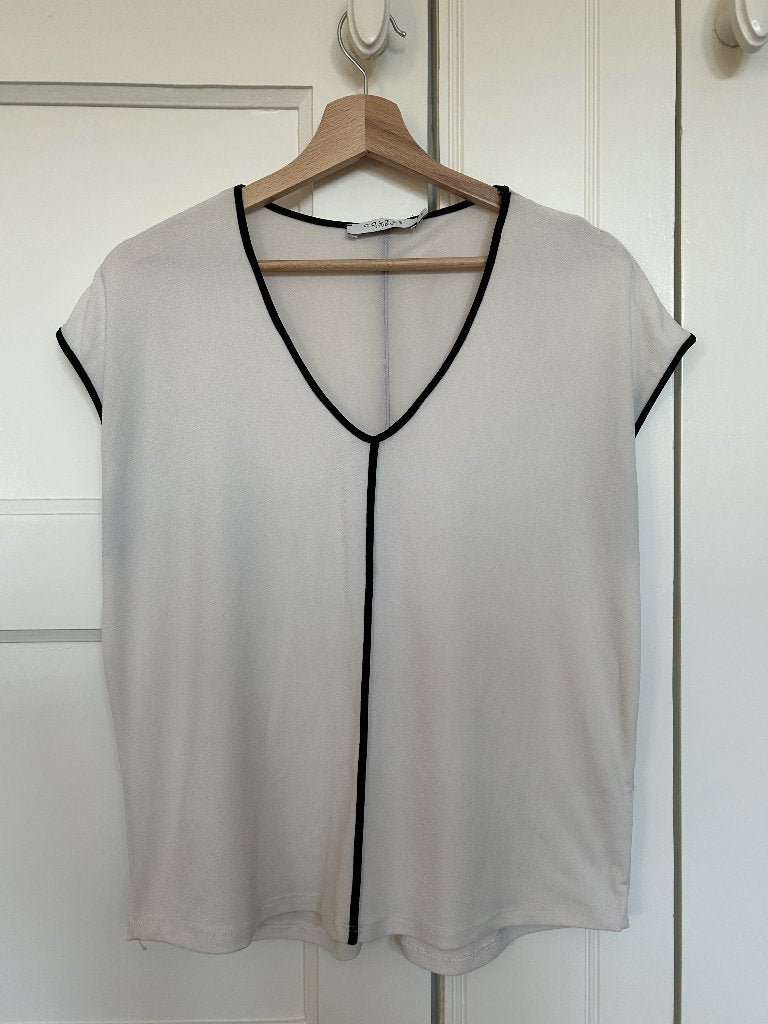 Costes blouse - Maat S, Maat 38/40 (M), Wit, Ophalen of Verzenden, Zo goed als nieuw