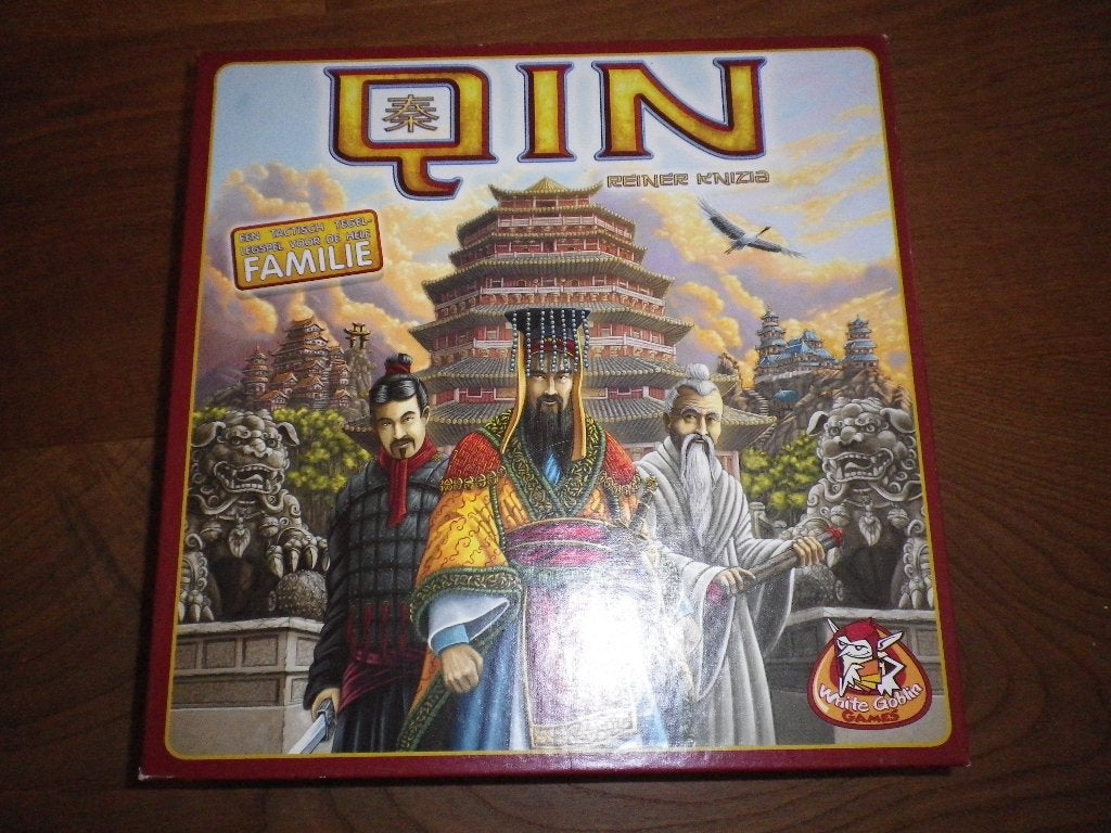 QIN Bordspel, Ophalen, Zo goed als nieuw, White Goblin Games