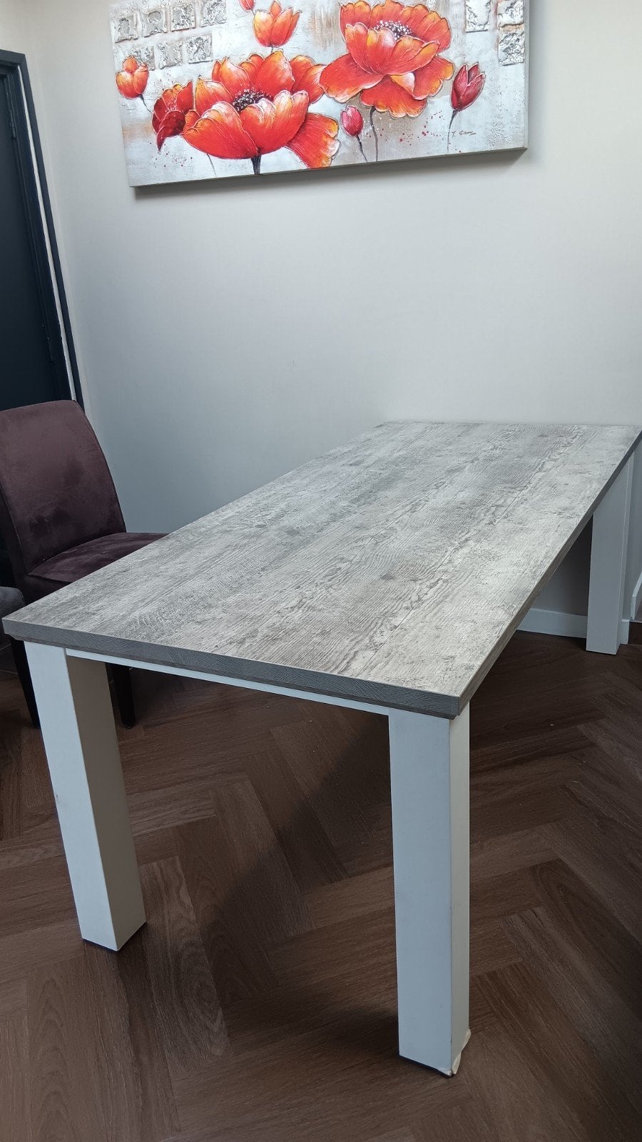 Eettafel, Huis en Inrichting, Ophalen, Gebruikt, 50 tot 100 cm, Vijf personen of meer