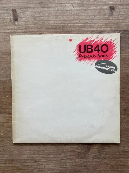 UB40 - Present Arms (LP, 1981) met bonus 45 RPM record, LP, Gebruikt, Originele persing, Ophalen of Verzenden